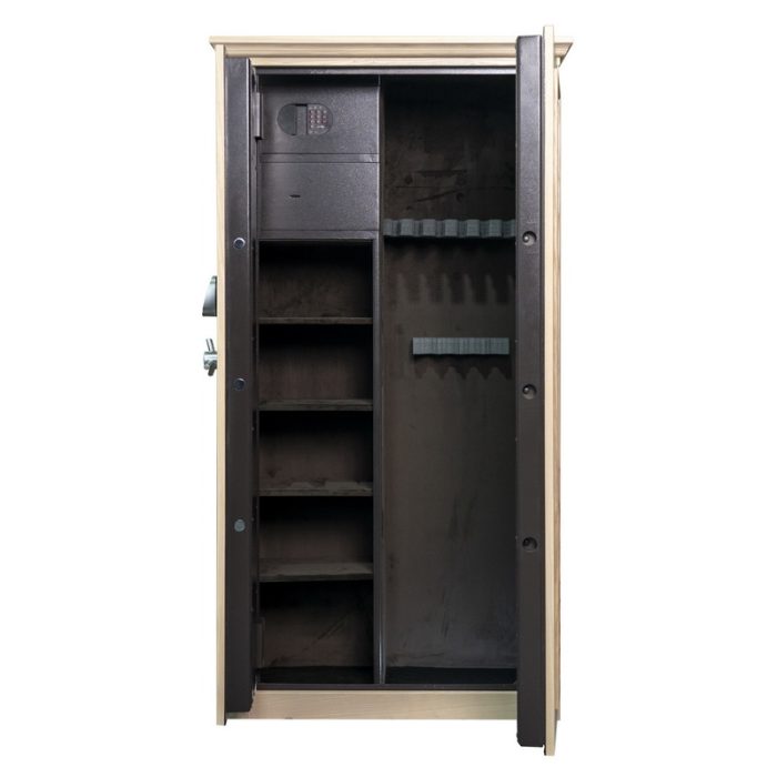 Vitrina blindate pentru 7 arme si munitie - GG.700.E LIGHT WOOD NG - imagine 4
