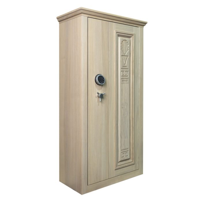 Vitrina blindate pentru 7 arme si munitie - GG.700.E LIGHT WOOD NG - imagine 5