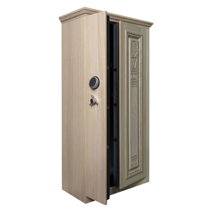Vitrina blindate pentru 7 arme si munitie - GG.700.E LIGHT WOOD NG - imagine 6