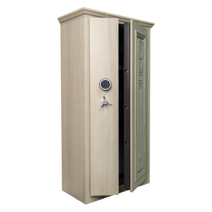 Vitrina blindate pentru 7 arme si munitie - GG.700.E LIGHT WOOD NG - imagine 7