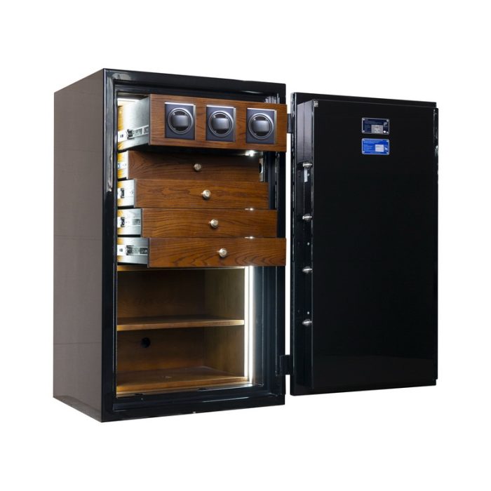 Seif certificat EN 1143-1, Grad III - CLE III.110.EW COMBI GLOSS BLACK JEWELRY