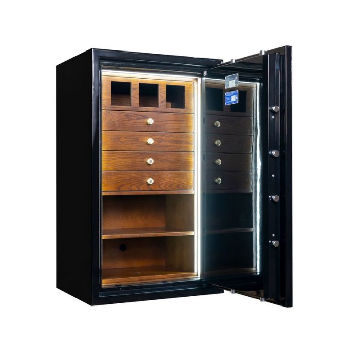 Seif certificat EN 1143-1, Grad III - CLE III.110.EW COMBI GLOSS BLACK JEWELRY - imagine 4