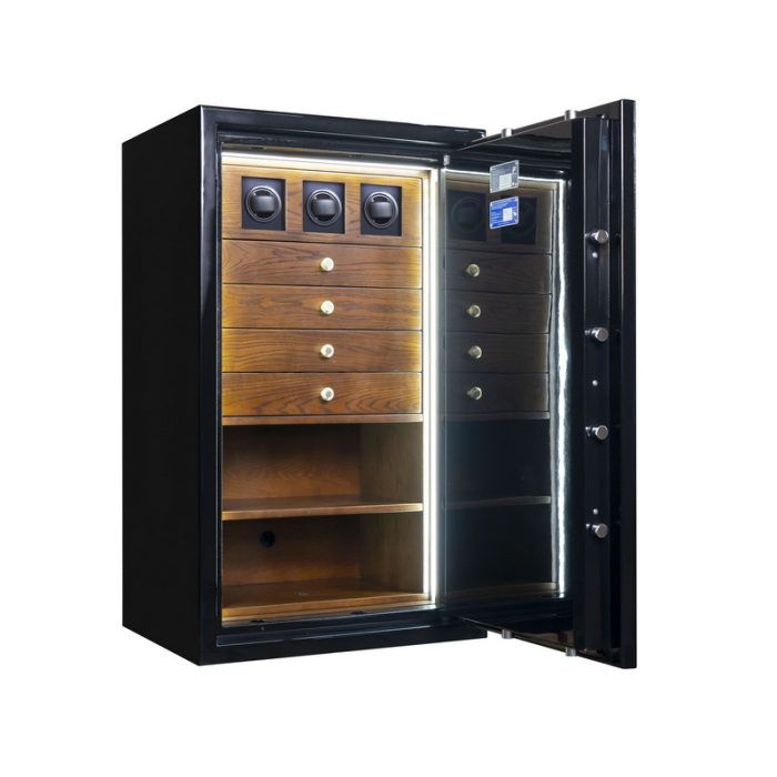 Seif certificat EN 1143-1, Grad III - CLE III.110.EW COMBI GLOSS BLACK JEWELRY - imagine 5