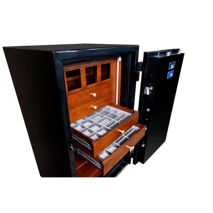 Seif certificat EN 1143-1, Grad III - CLE III.110.EW COMBI GLOSS BLACK JEWELRY - imagine 11