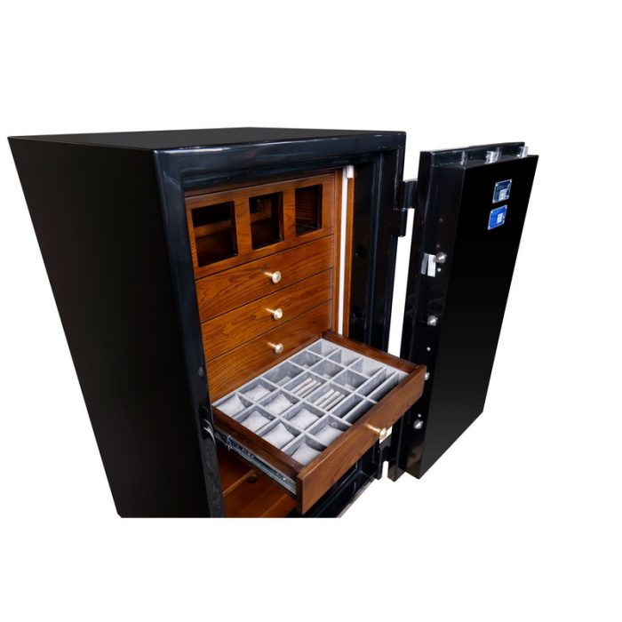 Seif certificat EN 1143-1, Grad III - CLE III.110.EW COMBI GLOSS BLACK JEWELRY - imagine 12