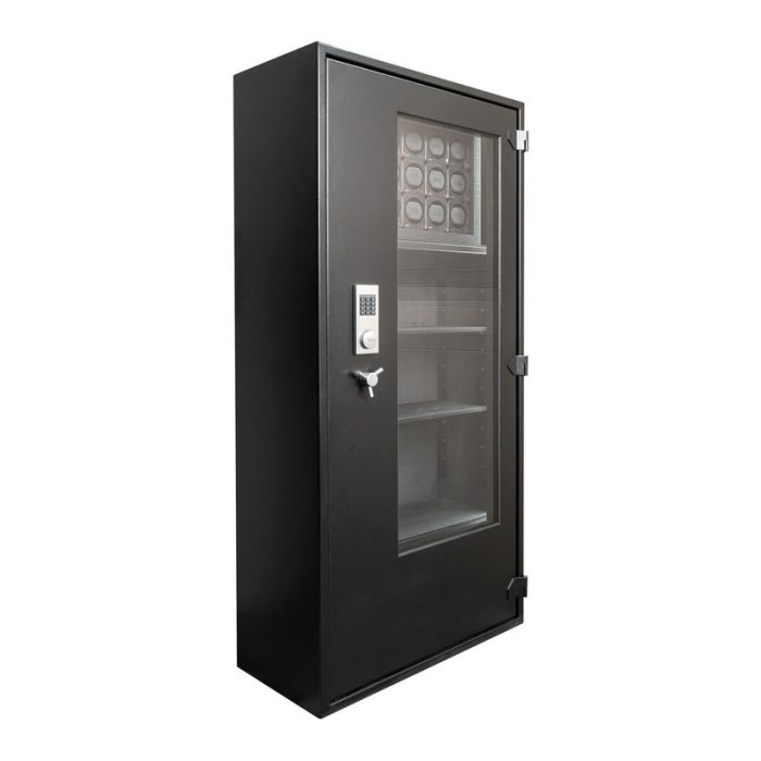 Seif antiefractie cu geam blindat -  GD.840.ET.W GLASS COMBI BLACK - imagine 7