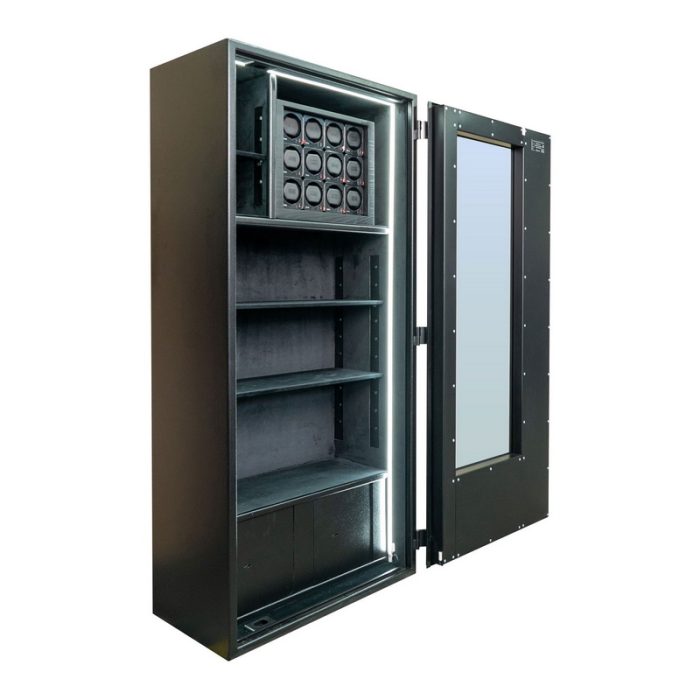 Seif antiefractie cu geam blindat -  GD.840.ET.W GLASS COMBI BLACK - imagine 3