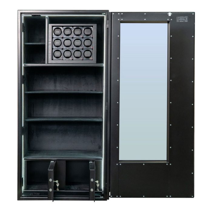 Seif antiefractie cu geam blindat -  GD.840.ET.W GLASS COMBI BLACK - imagine 12