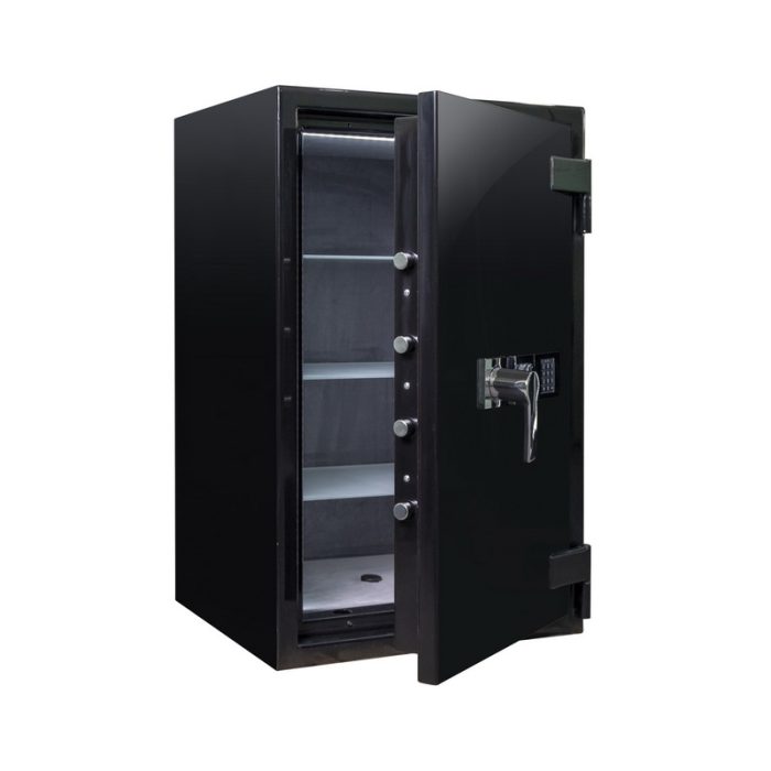 Seif certificat Grad III - CLE III.95.E Combi BLACK GLOSS - imagine 7