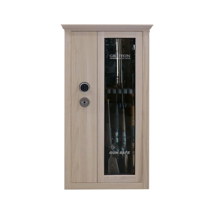 Vitrine blindate pentru 7 arme si munitie - GG.700.E LIGHT WOOD
