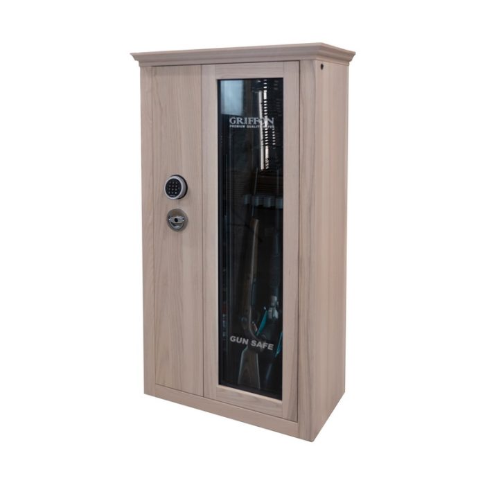 Vitrine blindate pentru 7 arme si munitie - GG.700.E LIGHT WOOD - imagine 7