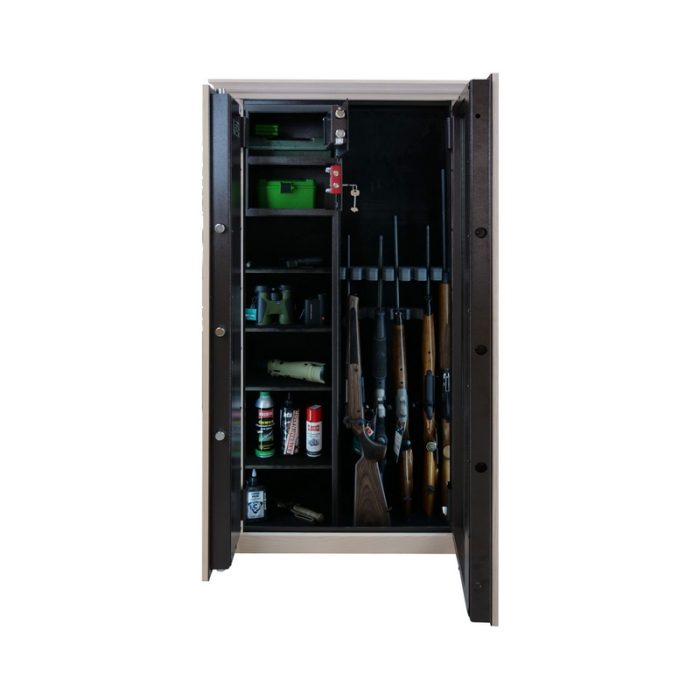 Vitrine blindate pentru 7 arme si munitie - GG.700.E LIGHT WOOD - imagine 5