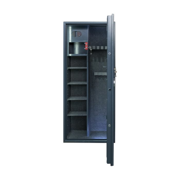 Vitrine blindate pentru arme si munitie, 6 arme - GG.640.K DARK GREY - imagine 2