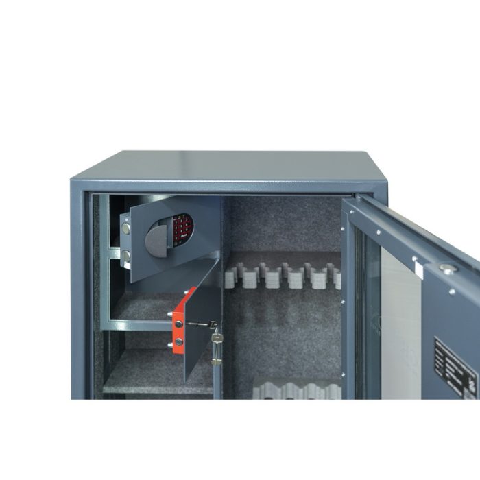 Vitrine blindate pentru arme si munitie, 6 arme - GG.640.K DARK GREY - imagine 5