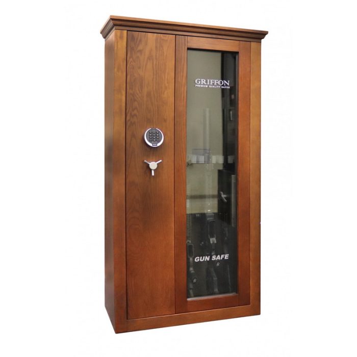 Vitrine blindate pentru arme si munitie, 6 arme - GG.700.E EM WOOD