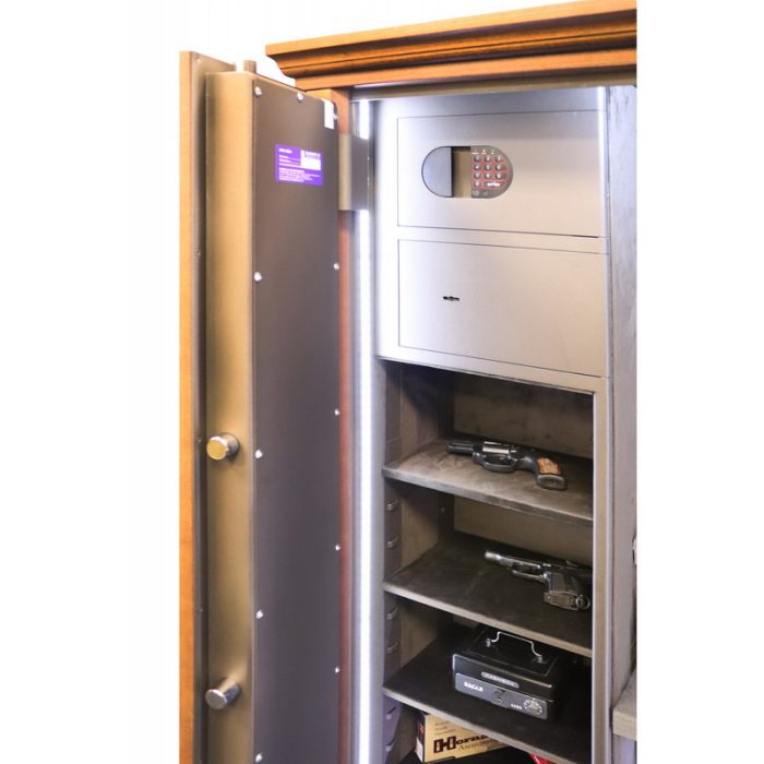 Vitrine blindate pentru arme si munitie, 6 arme - GG.700.E EM WOOD - imagine 5