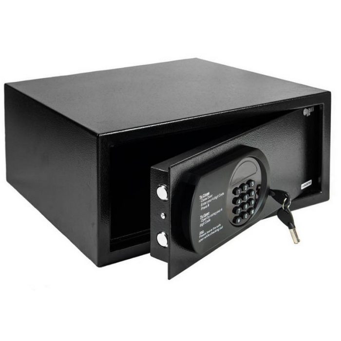 Seif hotel Planet Safe 195ZB – tastatura digitala si cheie mecanica