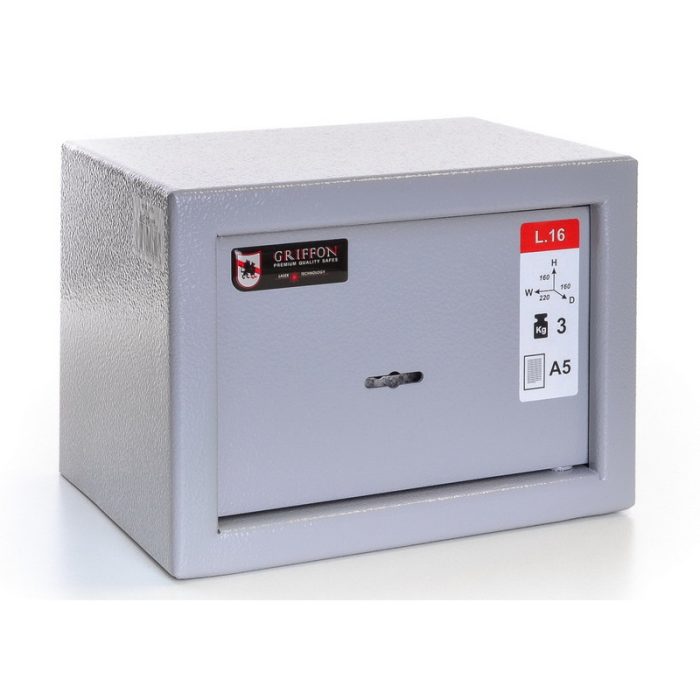 Seif mobilier L 16K cu incuietoare mecanica si bolturi cromate