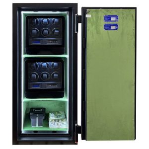 seif antiefractie si antifoc CL III.120.E.2W cu doua watch windere