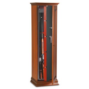 Dulap de arme  placat cu lemn natur - TCH 5L