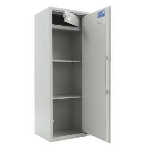 interior seif certificat antiefractie S1 cu polita metalica pentru documente