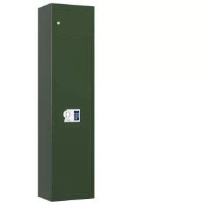 dulap arme inchidere electronica Gun 5 Cargo verde, vedere frontala